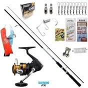 Resim Fx C3000 Daiwa Sweepfire 210cm 10-30gr Kıyı Spin Olta Takımı Seti 