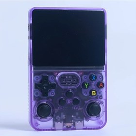 Resim Gaojunshop01 R36s Taşınabilir El Oyun Konsolu, Aks İşletim Sistemi, 3500mah Pil, Mor 