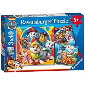 Resim Ravensburger 3x49 Parça Paw Patrol Puzzle 050482 