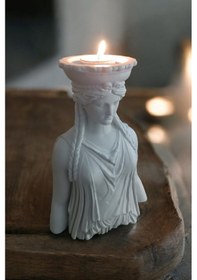 Resim Dekoratif Masa Üstü Karyadit Kızı Hediyeli Bacasız Şömine Beyaz 