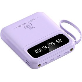 Resim Mini Taşınabilir Şarj Hazinesi, Cep Telefonu Güç Bankası 5000/10000/20000ma 10000 Mah Mor 