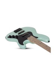 Resim Schecter J-4 Bass Gitar (Sea Foam Green) 