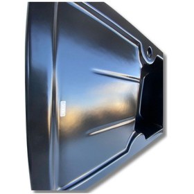 Resim Gl General Sonas 45S Lı Seramik Evye Siyah 78 x 50 CM 