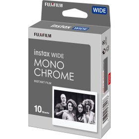 Resim Instax Wide Monochrome 10'lu Özel Film 