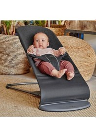 Resim Babybjörn Balance Bliss Ana Kucağı Cotton 3d Jersey / Charcoal Grey 