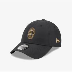 Resim New Era 9forty Ac Milan Unisex Siyah Şapka 60363606 Siyah 