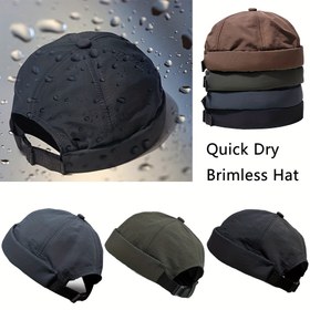 Resim Xlamulu Erkekler için Hızlı Kuruyan Siperksiz Şapka - Hafif, Günlük Tarz, Düz Renk, Polyester, Elde Yıkanabilir, XLAMULU 