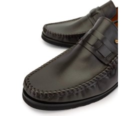 Resim Tamer Tanca Erkek Deri Kahverengi Loafer Ayakkabı 478 B1302 Erk Ayk SK24-25 Kahve Dr 