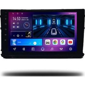 Resim Caros Volkswagen Polo 2018-2022 Uyumlu Android Multimedya 1gb Ram 16gb Hafıza 9" 