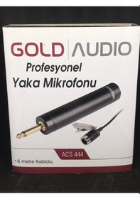 Resim Gold Audio Acs 444 Yaka Mikrofonu 