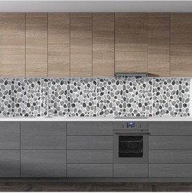 Resim Mutfak Tezgah Arası Folyo Fayans Kaplama Folyosu Dekoratif Patter 