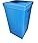 Resim geri dönüşüm kutusu iç mekan sıfır atık ve geri dönüşüm kutusu 35x35x70cm plastik oluklu kagıt cam metal plastik atıklar için 4lü set corrugated plastic sheets oluklu plastik koli 