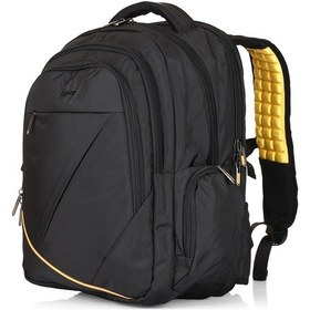 Resim Kriste Bell Unisex Siyah Laptop Bölmeli Sırt Çantası 51248 Camel 