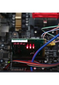 Resim Springsun 4 Basamaklı Lcd Bilgisayar Anakart Tanı Kartı - Hızlı Arıza Tespiti, Sesli Bildirim, Pcı Uyumlu, İngilizce Kılavuz 