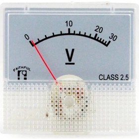Resim Lockway Ic-230a Voltmetre 48x45mm 