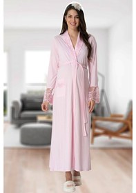 Resim Mecit 5413 Pembe Kadın Sabahlık 