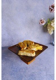 Resim Justwood Ligna Melamin Ahşap Rölyefli 22 Cm Piramit Ayaklı Pasta Tabağı, Servis Tabağı, Sunumluk Koyu Kahverengi 