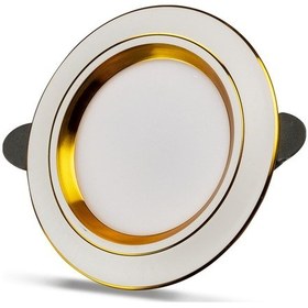 Resim Noas 5w Whıte+gold Led Spot Beyaz Işık 