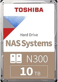 Resim Toshıba N300, Mn10ada10ts, 3.5&amp Quot , 10tb, 512mb 7200 Rpm, Sata3, 7/24 Nas, Server, Hdd 