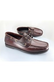 Resim ARONAY 086 Ayr Timberland Marine El saraçlı %100 Hakiki Deri Erkek Ayakkabı 