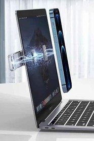 Resim Teknosepetim Notebook Macbook Laptop Stand Telefon Için Mıknatıslı Şık Güçlü Manyetik Telefon Tablet Stand 