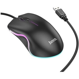 Resim Hoco Gm19 Rgb Led Işıklı Gamer Oyuncu Kablolu Optik Mouse- 5775 
