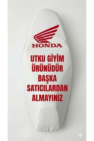 Resim Utku Giyim HONDA LOGOLU LİKRALI RENKLİ MOTOSİKLET KOLTUK KILIFI 