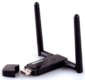 Resim Everest EWN-813N 300 Mbps Çift Bantlı (2.4GHz or 5GHz) Usb Kablosuz Adaptör 