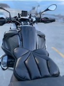 Resim Motobros Motosiklet Deri Konfor Sele Universal Ekstra Kalın Visco Süngerli Sürücü Sele Pedi 