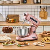 Resim Karaca Pro Artisan Zaman Ayarlı Tartılı Mutfak Şefi Rosegold 1600 W 5 Lt 