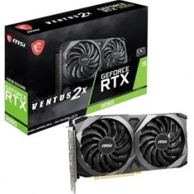Resim MSI GeForce RTX 3060 Ventus 2x OC 12GB 192Bit GDDR6 PCI-Express X16 Ekran Kartı (GeForce RTX 3060 Ventus 2x 12G OC) 