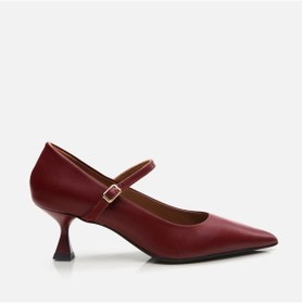Resim Hotiç Mary Jane Hakiki Deri Bordo Kadın Stiletto 01ayh290860a780 Bordo-burgundy Bordo 