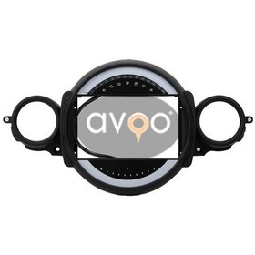 Resim Mini Cooper 2007-2013 9 İnch Çerçeve Ve Soket 9" 