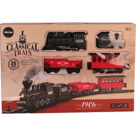 Resim 622b Buharlı Sesli Işıklı Tren Seti 
