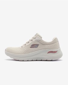 Resim Skechers Arch Fit 2.0 - Big League Kadın Bej Spor Ayakkabı 150051Tk Ntmt 