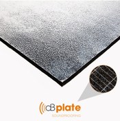 Resim dB Ses Yalıtımı 20 Mm Dbplate Kaput Motor Odası Yalıtımı( Araç Ses Yalıtımı) Db Plate 