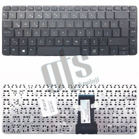 Resim HP Uyumlu Probook 430 G1, L3Q39EA Klavye - Türkçe Siyah 