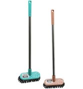 Resim Mini Temizlik Fırçası Orta Sert Kıllar Metal Saplı 40cm - 4.5x 