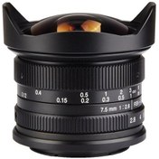 Resim 7artisans 7.5mm F2.8 APS-C Fisheye Fixed Lens (M43 Panasonic ve Olympus Mount) 