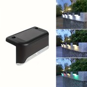 Resim 4/6/8 adet Güneş Enerjili LED Adım Işıkları - Bahçe, Çit, Yol, Patio için Dış Mekan Adım Işıkları - Dayanıklı Plastik Yarı-Flush Montaj ile Toggle Kontrol, Enerji-Eficiente Peyzaj Aydınlatması, Güneş Enerjili Dış Mekan Işıkları, Patio Aydınlatması, Dekoratif Aydınlatma, Yüksek Kaliteli Lambalar 