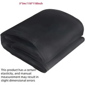 Resim Sunshine011 Ağır Hizmet Pet Bahçe Filesi - Siyah, 118.11x118.11 İnç, Bitki Koruma Örtüsü 