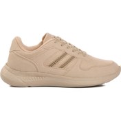 Resim AYAKMOD Pasomia 011 Bej Unisex Bağcıklı Sneaker 