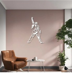 Resim Dekoratif Metal Sanatı Freddie Mercury Metal Duvar Tablosu Sanat 