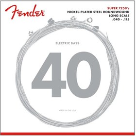 Resim FENDER 0737250453 7250 5 Telli Bas Gitar Teli (40-115) | Nikel Kaplama Çelik Light Tansiyon 5 Telli 