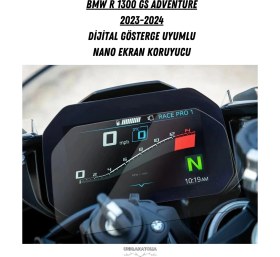 Resim Uniqanatolia Bmw R 1300 Gs Adventure 2023 2024 Dijital Gösterge Uyumlu Nano Ekran Koruyucu 