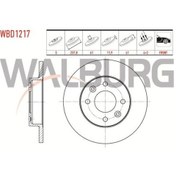 Resim Renault R 9 1.4 1985-2000 Fren Diski Ön Düz 4 Bjn 237,8x11,9x61x41 8671000083 