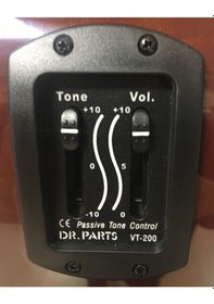 Resim Valencia Vc104Tcvtbk Elektro Klasik Gitar Sap Çelikli 4/4 Siyah 