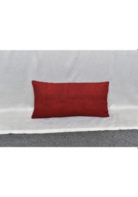 Resim Zehra Abla Halı Yeni El Dokuma Dekoratif Lumbar Kilim Kırlent Yastık Kılıfı 6649 Çok Renkli 