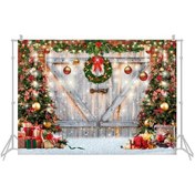 Resim Hombey Noel Temalı Fotoğraf Arka Planı, 2.1x1.5m Poliester, W-4978 Ve Diğer Modeller 