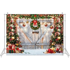 Resim Hombey Noel Temalı Fotoğraf Arka Planı, 2.1x1.5m Poliester, W-4978 Ve Diğer Modeller 